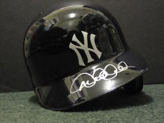 Derek Jeter Signed NY Yankees pro Game Model #2 F/S Batting Helmet