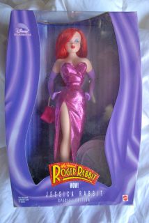 Jessica Rabbit 12” Disney Barbie Mattel Doll Roger Rabbit