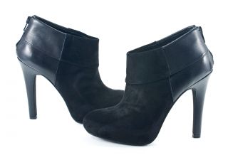 Jessica Simpson Audriana Black Suede Leather Boots Shoes 8 New