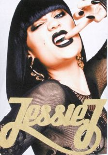 Jessie J Hot Gold Foil White Mens Shirt