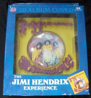 The Jimi Hendrix Experience 3D Album Cover McFarlane Toys 2006