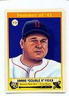 JIMMIE FOXX 2003 UD Play Ball Summer of 41 SP BOSTON RED SOX
