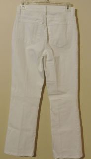 NYDJ Tummy Tuck White Bootcut not Your Daughters Jeans 4