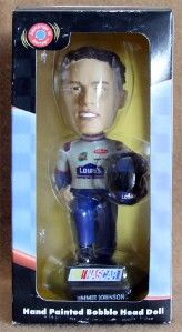 Jimmy Johnson NASCAR Bobble Head Doll New in Box