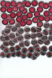 300 Coal Scatter Tags 100 Each of Red Jacket Consol Orient Token Scrip