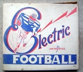 Vintage Jim Prentice Electric Football Game 57 F