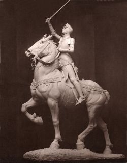 Joan of Arc Sculpture by Huntington New Haven Ct Sword Armor Photo