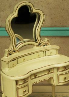Bedroom Vanity by Bespaq 1 12 Scale Dollhouse Furniture