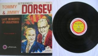 Last Moments of Greatness Tommy Jimmy Dorsey LP VG