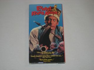 Ernest Rides Again VHS 1994 Jim Varney