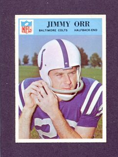 1966 Philadelphia 22 Jimmy Orr Colts NM MT 213977