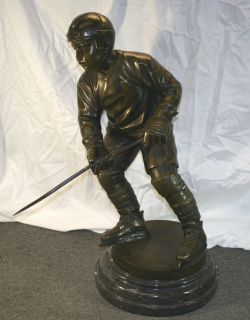 Jim Davidson ¨°º© 25 Bronze Statue ©º°¨ Sports Hockey