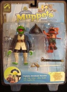 Jim Hensons Muppets Captain Abraham Smollet Polly Lobster Hat Sword