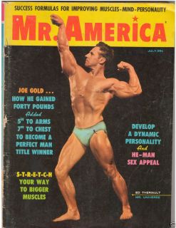  America Bodybuilding Muscle Magazine Ed Theriault Joe Gold 7 59
