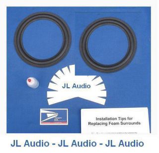 JL Audio 12W0 12W3 12W6 Subwoofer Foam Surround Repair Kit for Two