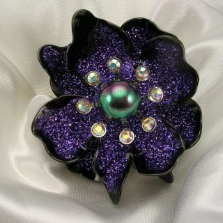 Joan Rivers Fantasy Flower Pin