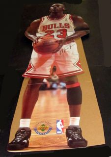1996 Upper Deck Michael Jordan 23 Chicago Bulls Stand Up 78 Tall
