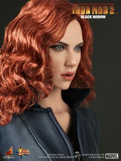  12 Marvel Iron Man 2 Black Widow Scarlett Johansson Action Figure EMS