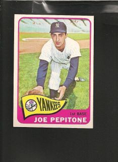 1739 1965 Topps 245 Joe Pepitone EX MT