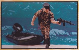 Joe 12 Navy Seal with Motorized Raft Spotlight Le 1995 F A O Schwarz