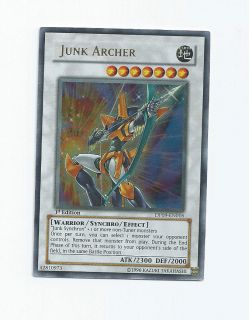 Yugioh 1x Junk Archer Ultra 1st DP09 EN016