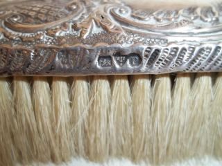 RARE Antique Victorian Silver James Deakin Clothes Brushes Brush