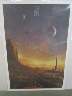 John Carter of Mars IMAX Movie Poster 13 5 X 19 5 Mondo Disney Taylor
