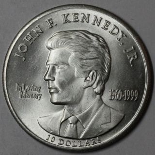 John F KENNEDY Jr IN LOVING MEMORY 10 coin BU LOT E  