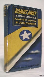 Bombs Away John Steinbeck 1st 1st U s Air Force Free Shipping US 1942  
