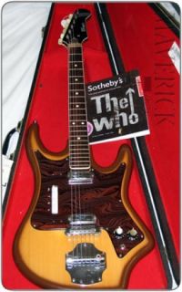 1961 Panoramic Guitar Owned by John Entwistle of The Who RARE Affordable  