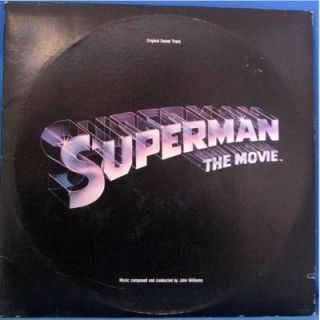 SUPERMAN THE MOVIE SOUNDTRACK, JOHN WILLIAMS   2 LP