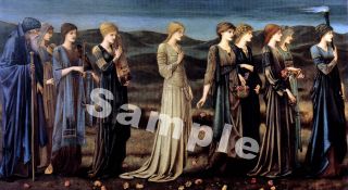 Pre Raphaelite Art DVD Reproductions Waterhouse Burne Jones Millais Rossetti  