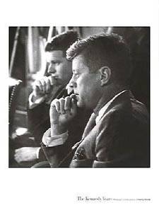 Historic John F Kennedy w Bobby KENNEDY YEARS Poster  