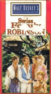 VHS Disney's Swiss Family Robinson John Mills  