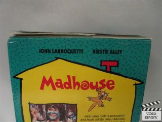 Madhouse VHS John Larroquette Kirstie Alley  