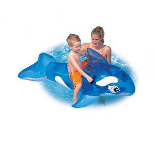 John Adams 66" Inflatable Lil' Whale Ride on Intex  