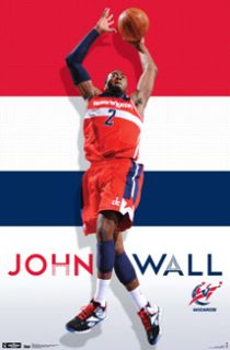 John Wall Wizardry Washington Wizards 2012 NBA Action Poster  