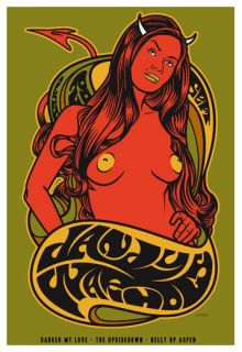 Scrojo Dandy Warhols Poster Warhols 0809  