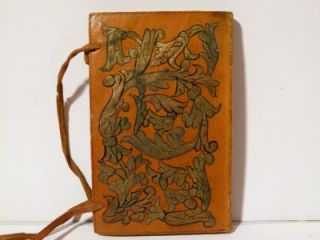 Antique 1903 Book MINOR ENGLISH POEMS John Milton Illuminated Painted Gilt Gesso  