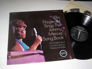 ELLA FITZGERALD Sings The Johnny Mercer Songbook MGM VERVE Stereo NM NM  