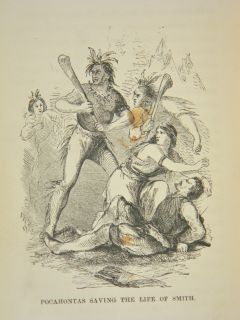 Captain John Smith Pocahontas Indian War Colonial Jamestown Settlement Pilgrims  