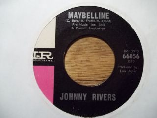 Johnny Rivers "Maybelline" 45 RPM  