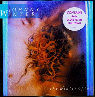 Johnny Winter The Winter of '88 Promo LP  