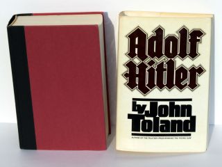 FIRST EDITION Book Adolf Hitler The Definitive Biography by John Toland  