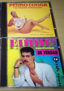 11 CDs SALSA Frankie Ruiz Pedro Conga Victor Manuelle Eddie Santiago  