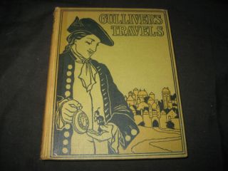 Gulliver's Travels by Jonathan Swift 1899 Hardcover RARE Illustrated Near Mint  