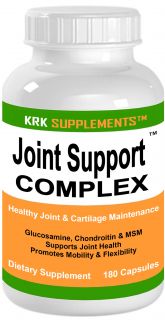 2x Joint Support Complex 360 caps Glucosamine Chondroitin MSM KRK SUPPLEMENTS  