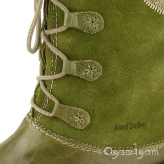 Josef Seibel Palmira Olive Green Womens Boot  