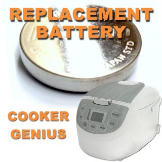 ★ New Replacement Battery for Genius Chef 9 in 1 Cooking Fry Boil Baking Machine  