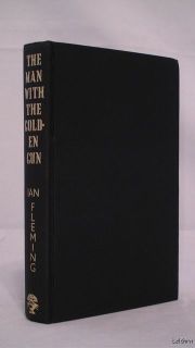 The Man with The Golden Gun Ian Fleming 1st 1st UK First Edition 1965  